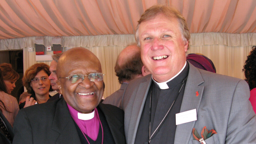 Archbishop Desmond Tutu and Richard Burridge